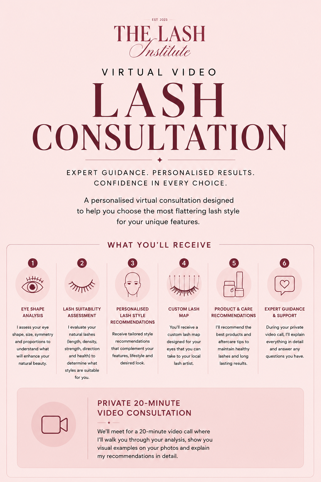 Virtual Lash Consultation